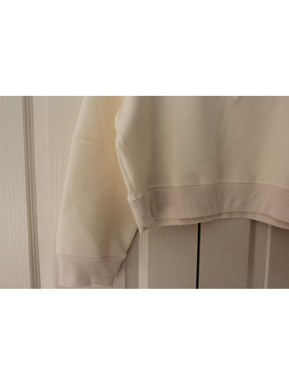 Simply Southern Women’s Cream Quarter Zip Pullover Top 0200-XL - Picture 4 of 6